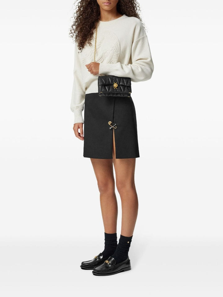 Versace Clutches UNI Versace Black Lambskin Bag Versace Black Lambskin Bag Brand
