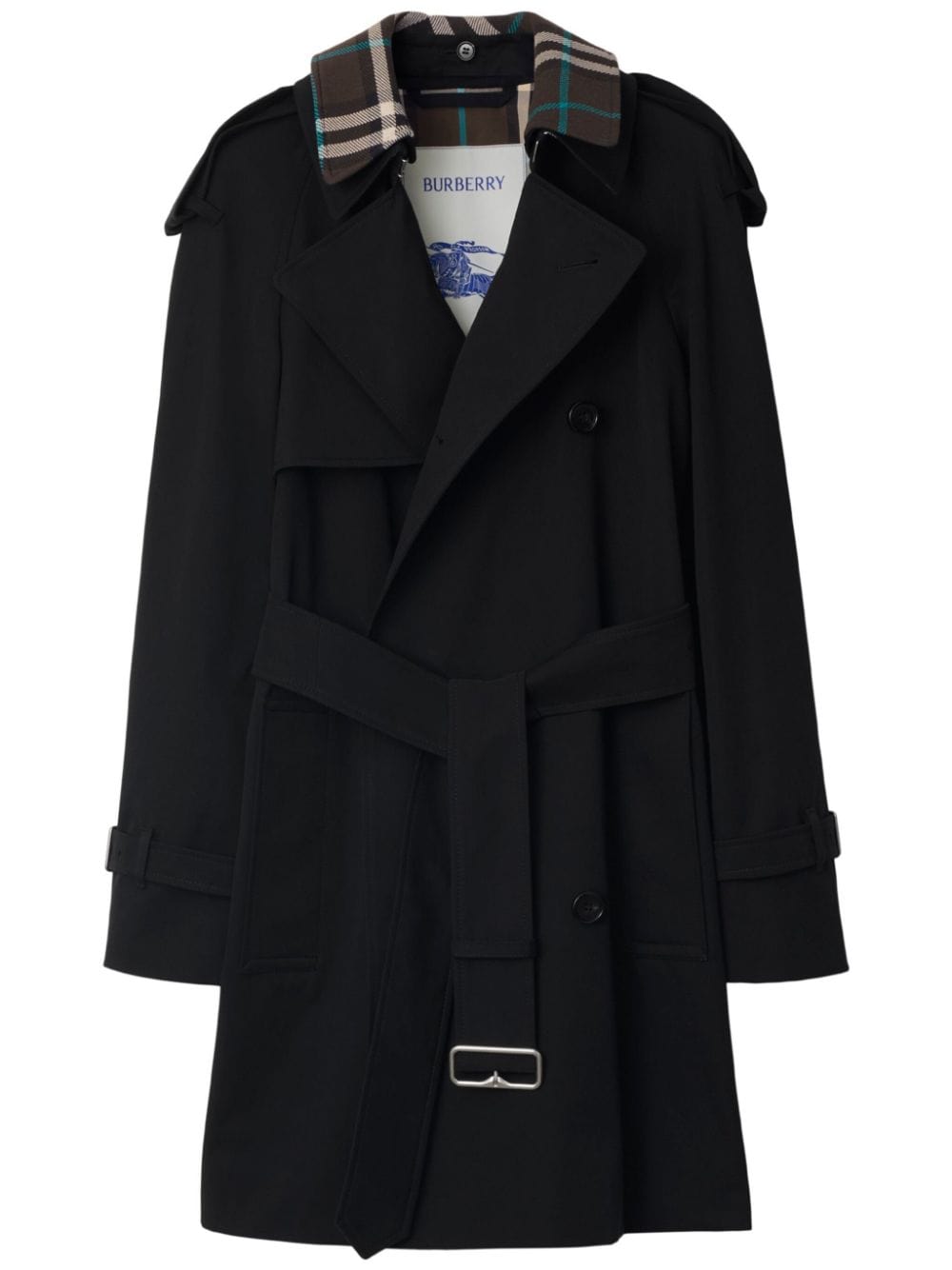 Burberry Coats Burberry Gabardine Coats Black Burberry Gabardine Coats Black Brand