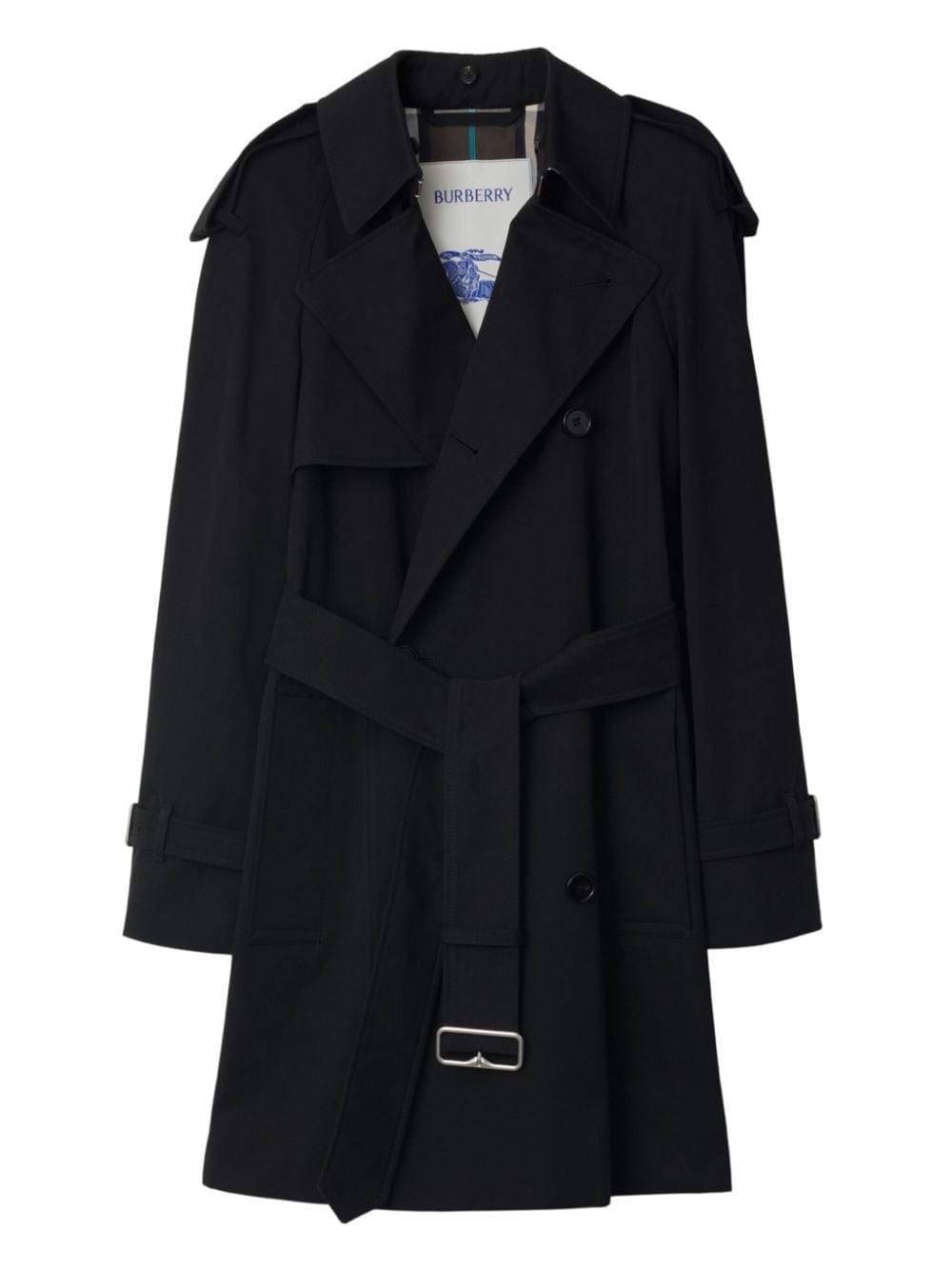 Burberry Coats Burberry Gabardine Coats Black Burberry Gabardine Coats Black Brand