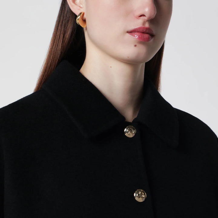 ANINE BING - Black wool and cashmere jacket Brand Coats &amp; Jackets