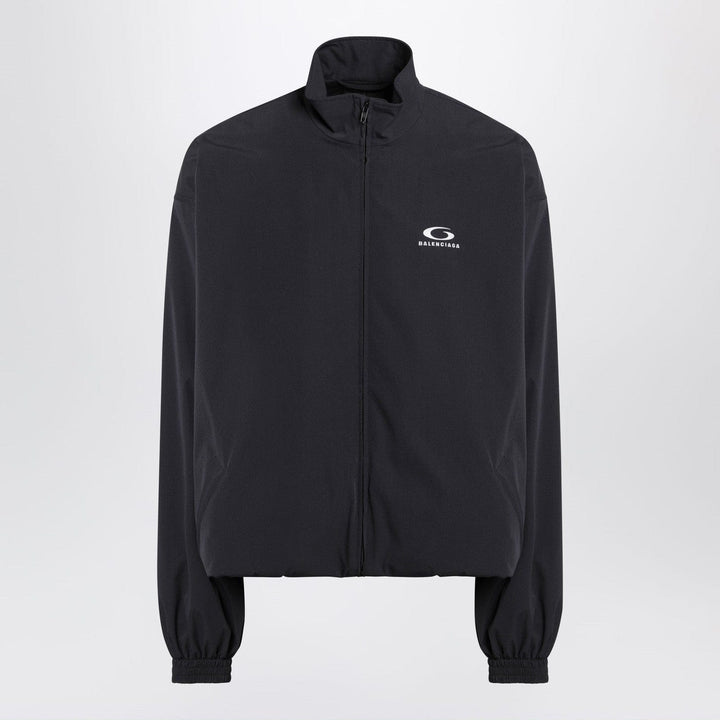 Coats &amp; Jackets Balenciaga - Black washed Loop Sports Icon zip jacket Brand