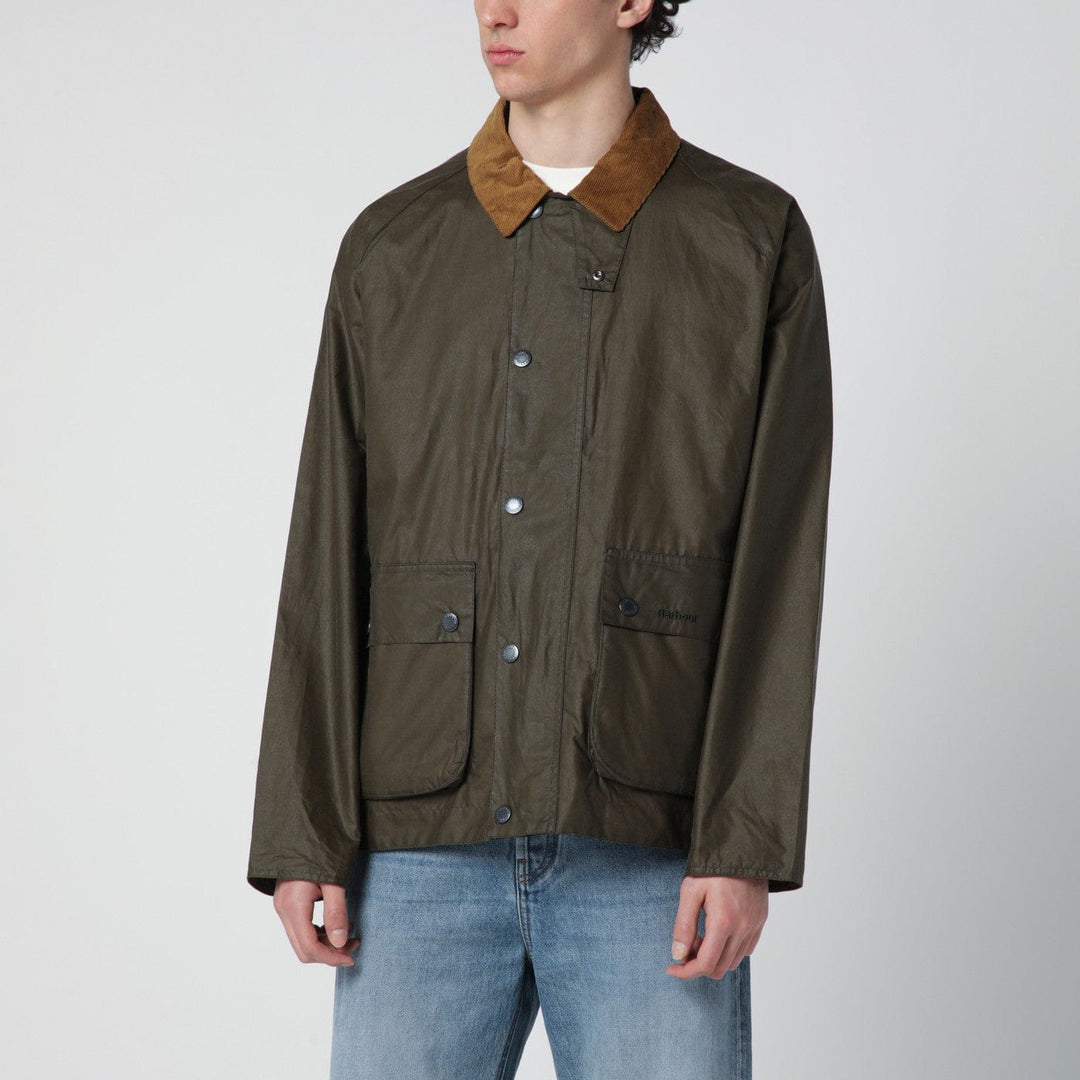 Coats & Jackets Barbour - Modern Bedale olive green waxed jacket Brand