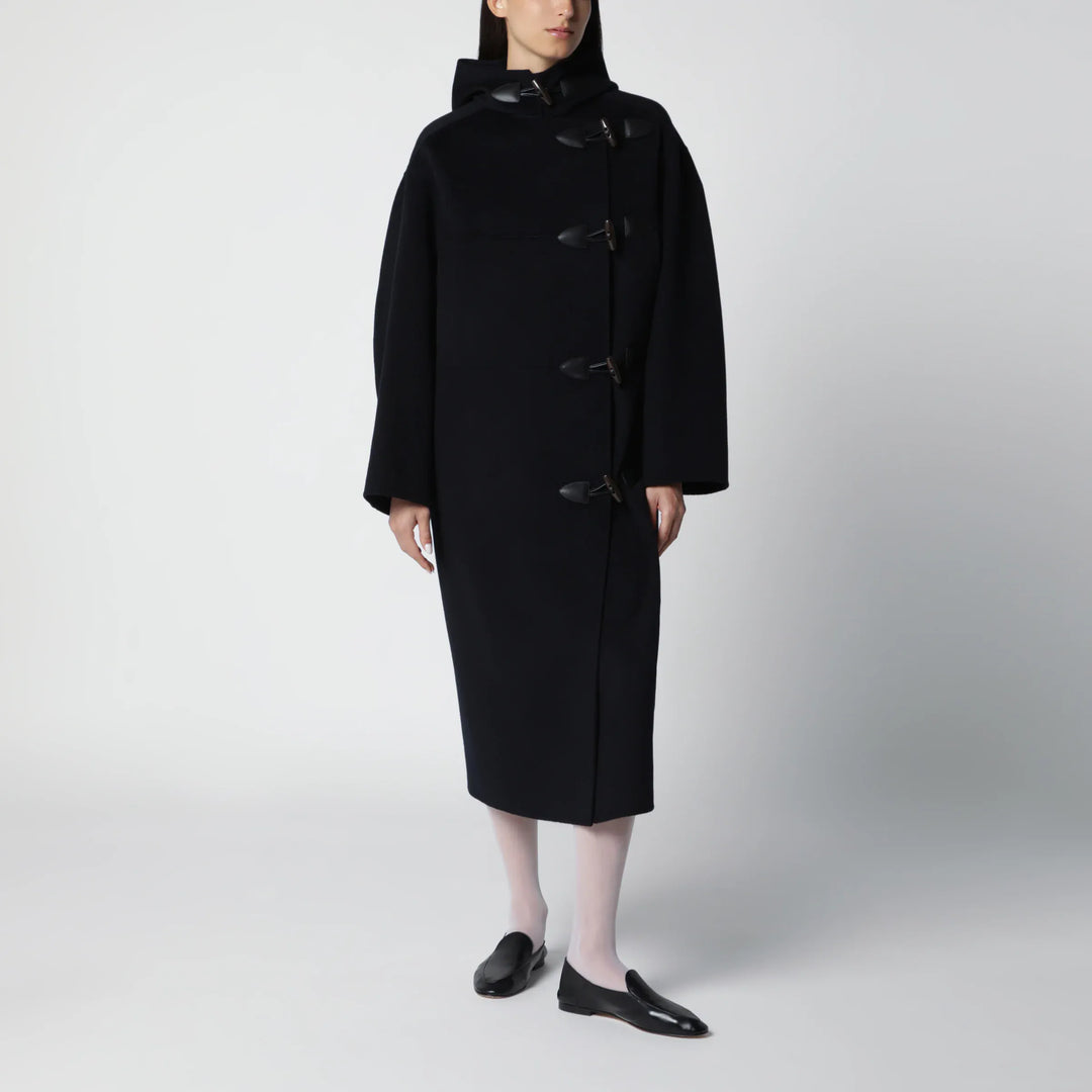 Róhe - Navy Blue Duffle Coat Brand Coats &amp; Jackets 34  FR