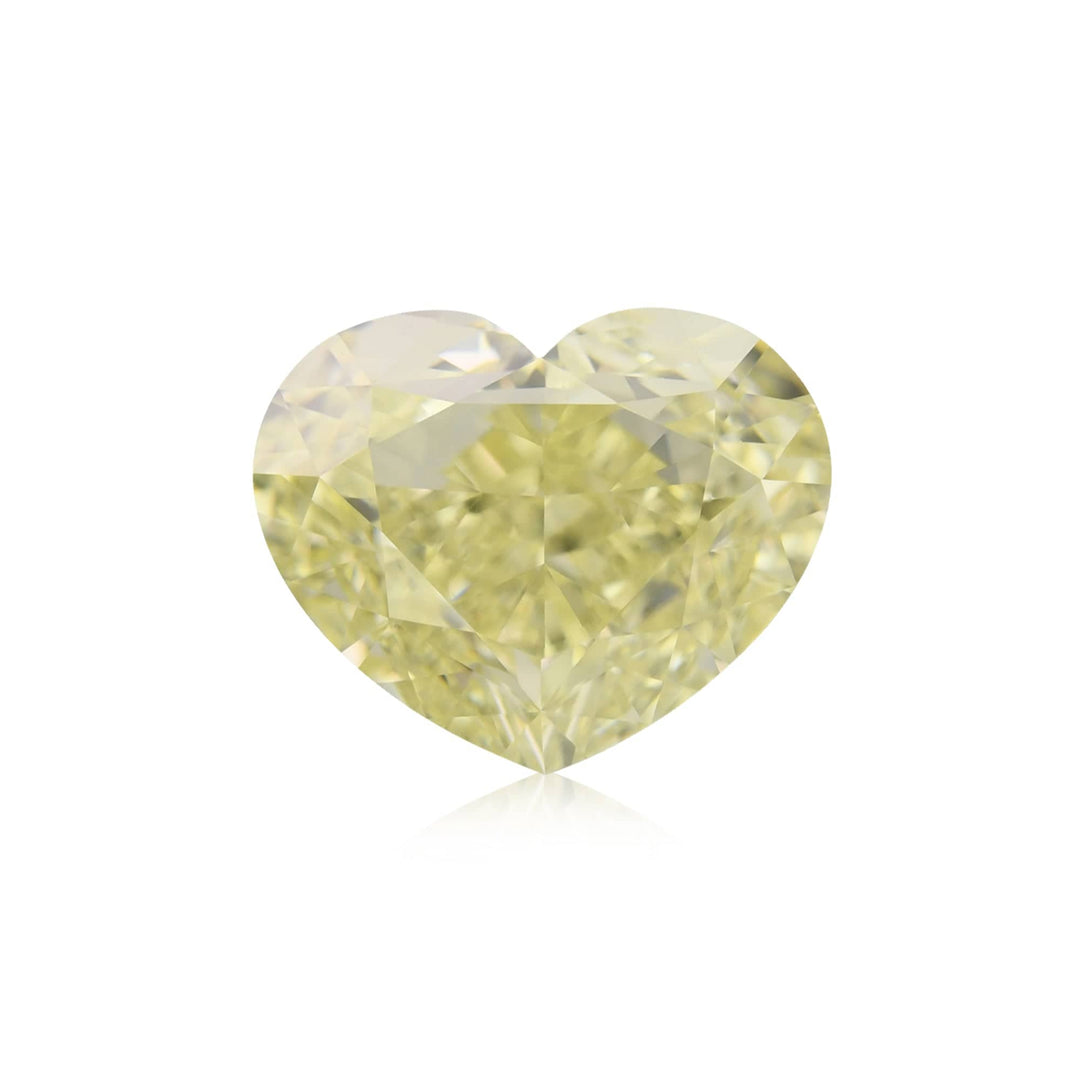 3.01 Carat Y-Z HEART Diamond VS1 GIA Brand Color Diamond