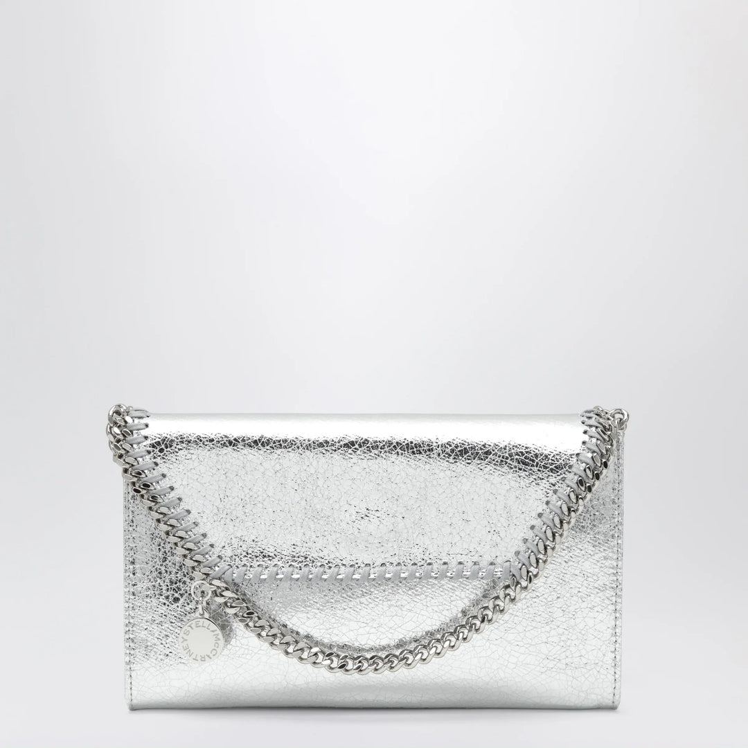 Stella McCartney - Falabella metallic silver crossbody wallet bag Brand Crossbody Bag U