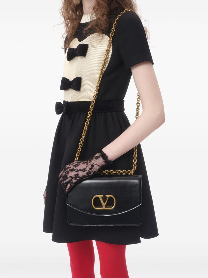 Valentino Dresses Valentino Crepe Couture Short Dress With Bows Valentino Crepe Couture Short Dress With Bows Brand