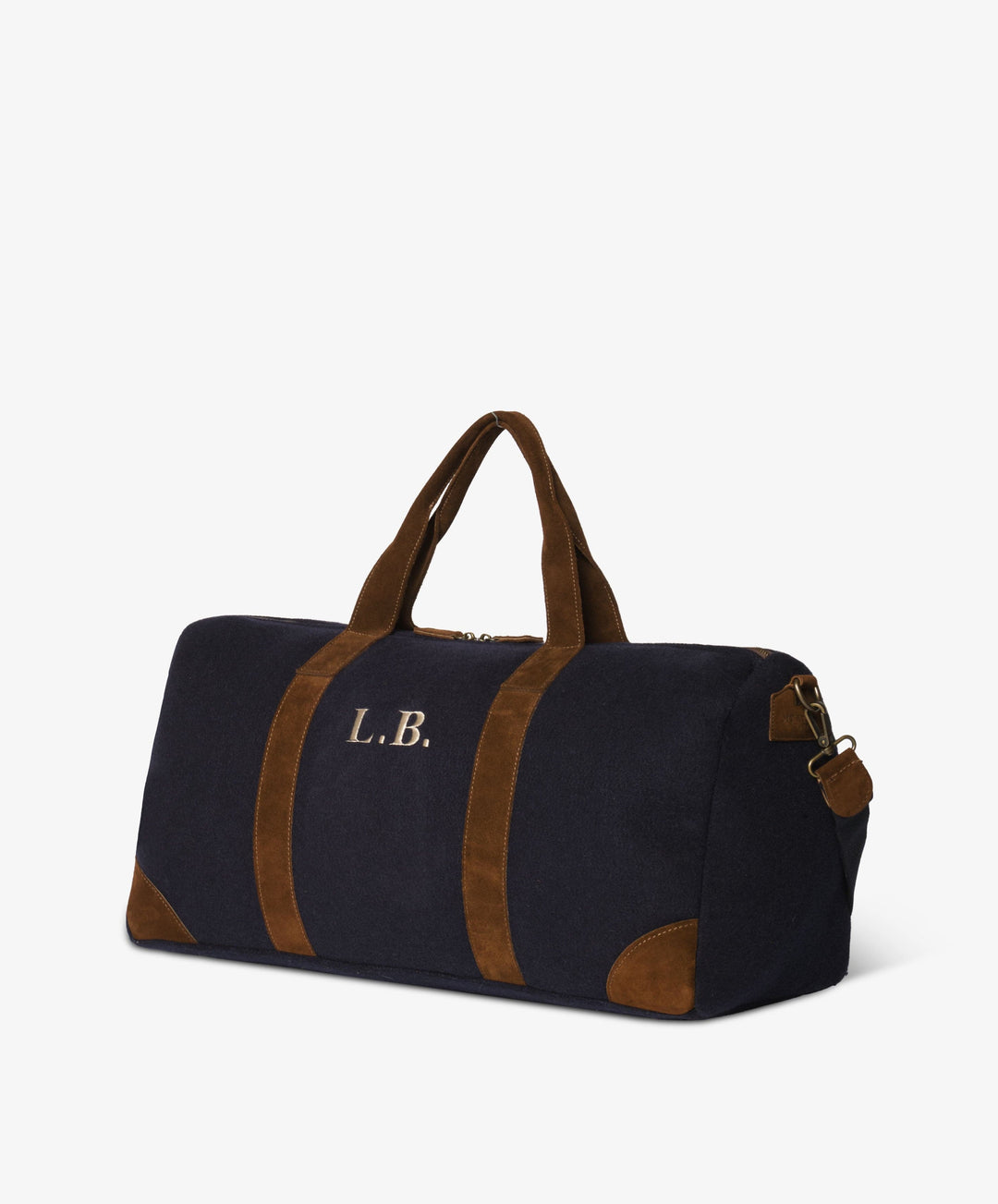 My Style Bags Personalised Boston Large Duffel Bag – Blue Brand Duffel Bag
