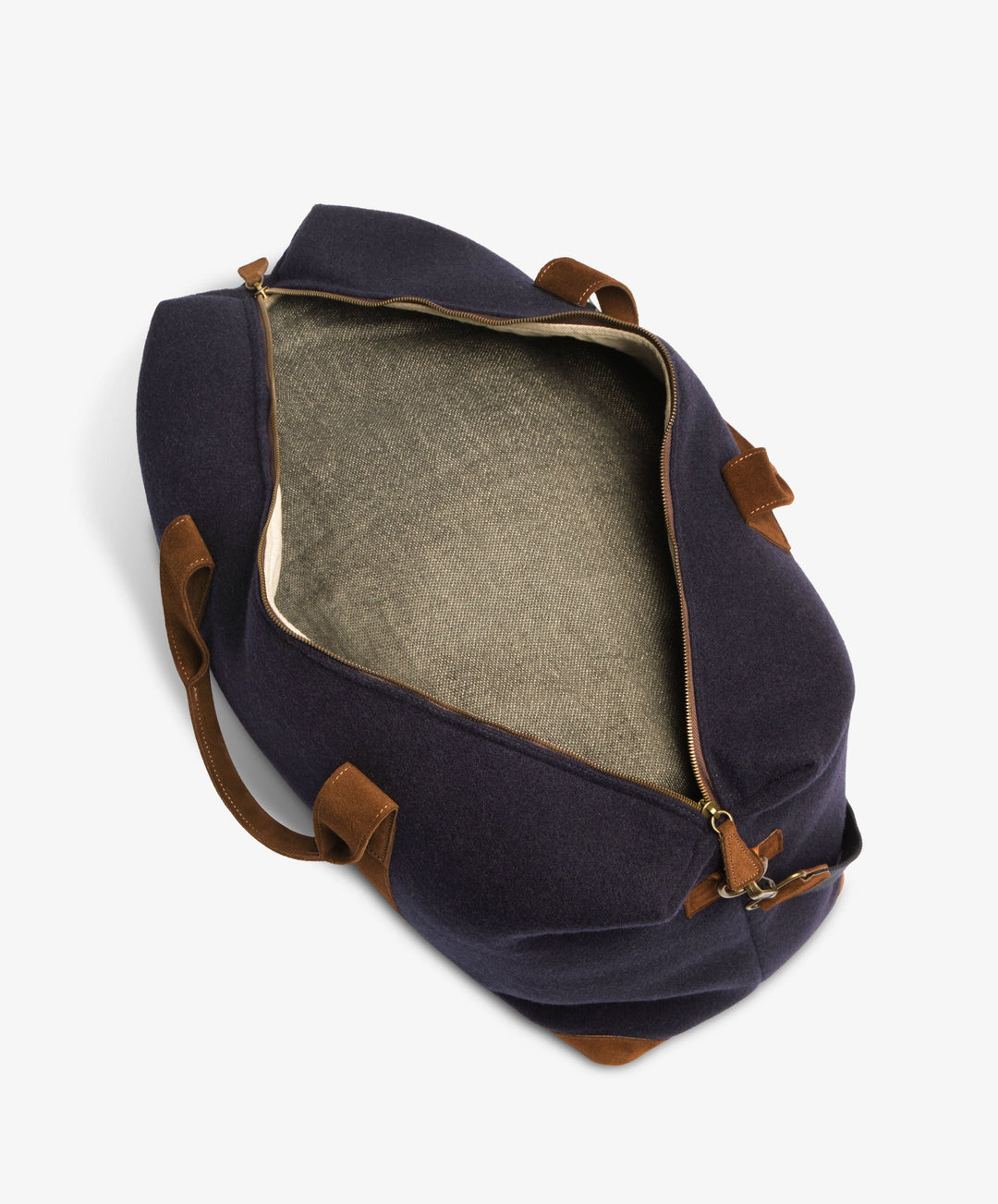 My Style Bags Personalised Harvard Large Felt Duffel Bag – Blue Brand Duffel Bag
