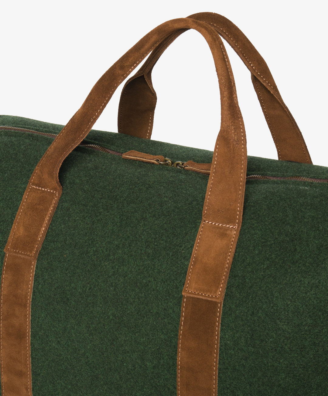 My Style Bags Personalised Harvard Large Felt Duffel Bag – Green Brand Duffel Bag