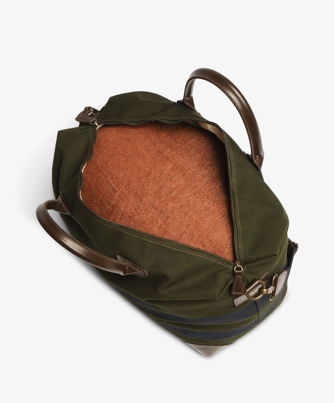 My Style Bags Personalised Harvard Small Horizon Duffel Bag – Dark Green Brand Duffel Bag