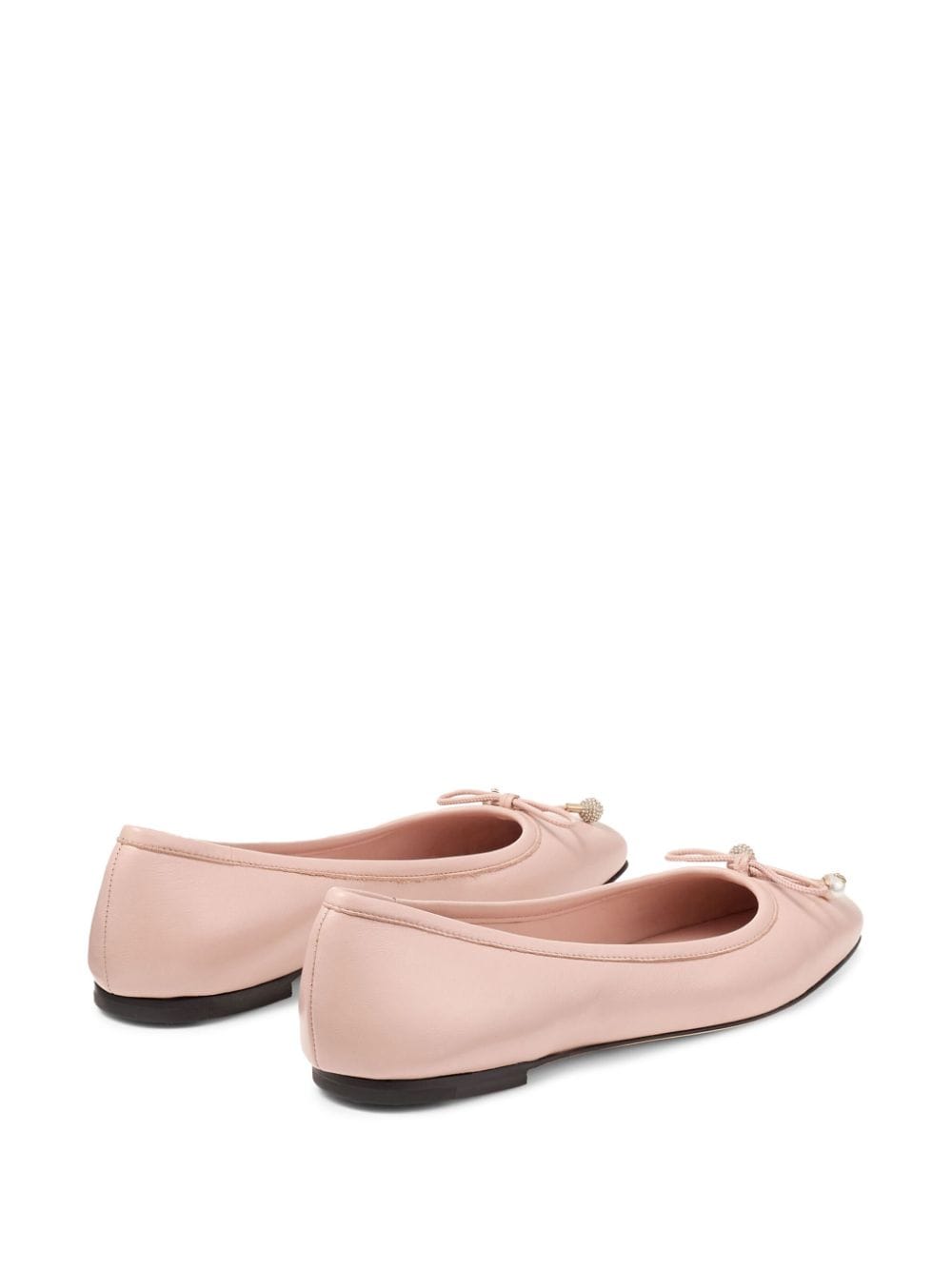 Jimmy Choo Flat Shoes Jimmy Choo Flat shoes Powder Jimmy Choo Light Pink Flats – Chic & Elegance at Italian Luxury Group Brand