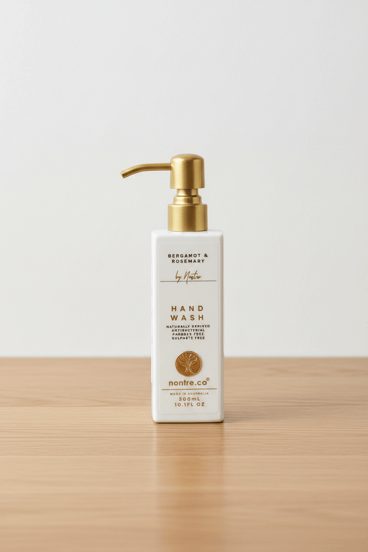 Nontre.co Natural Hand Wash 300ml Bergamot &amp; Rosemary Brand Hand Wash