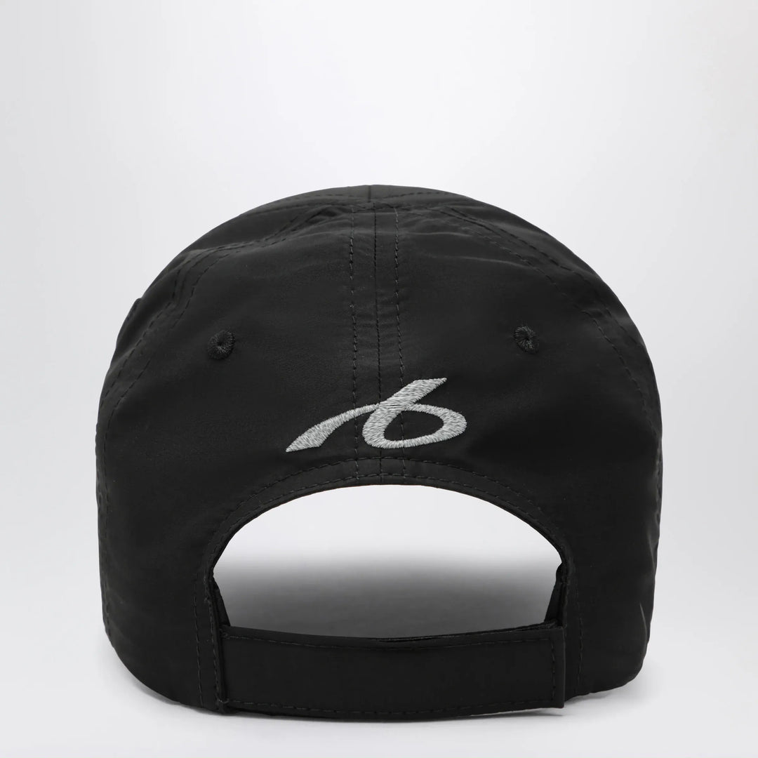 Balenciaga - Black techwear cap with reflective detailing Brand Hats M