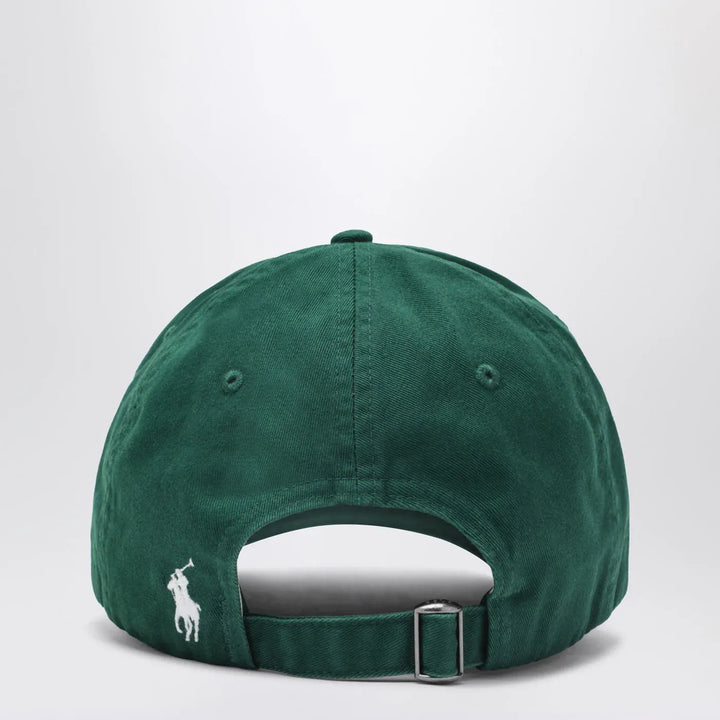 Polo Ralph Lauren - Forest green cotton baseball cap Brand Hats TU