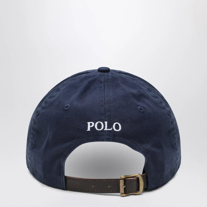 Polo Ralph Lauren - Navy blue baseball cap with logo Brand Hats TU