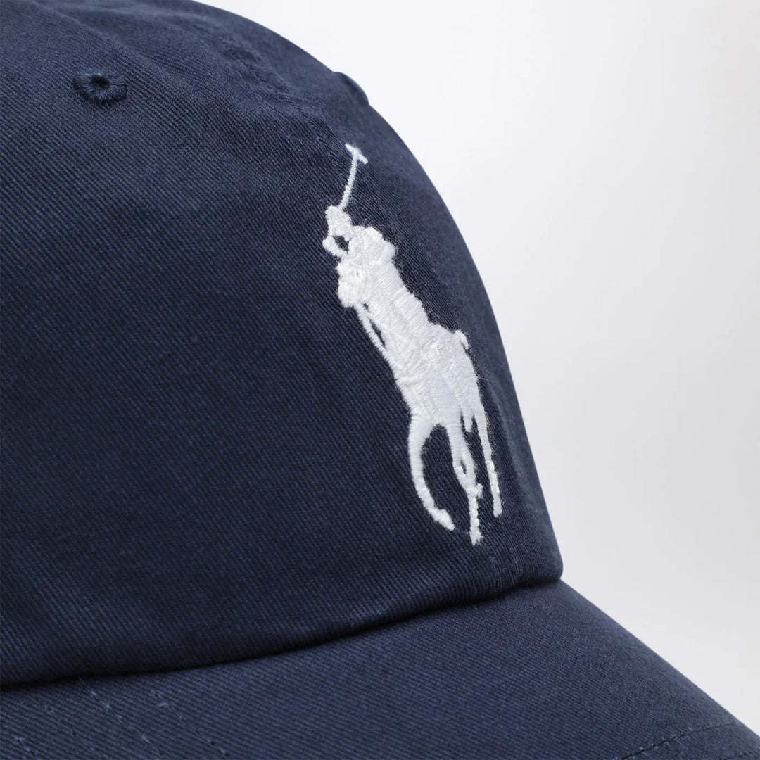 Polo Ralph Lauren - Navy blue baseball cap with logo Brand Hats TU