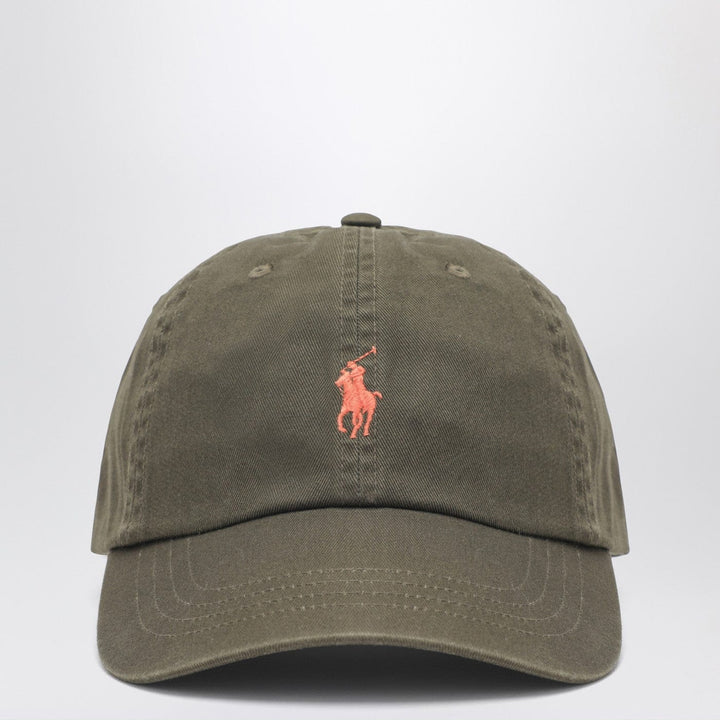 Hats TU Polo Ralph Lauren - Olive green baseball cap with logo Brand