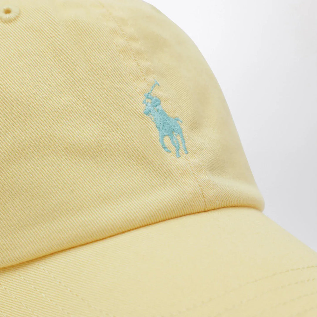 Polo Ralph Lauren - Yellow baseball cap with logo Brand Hats TU