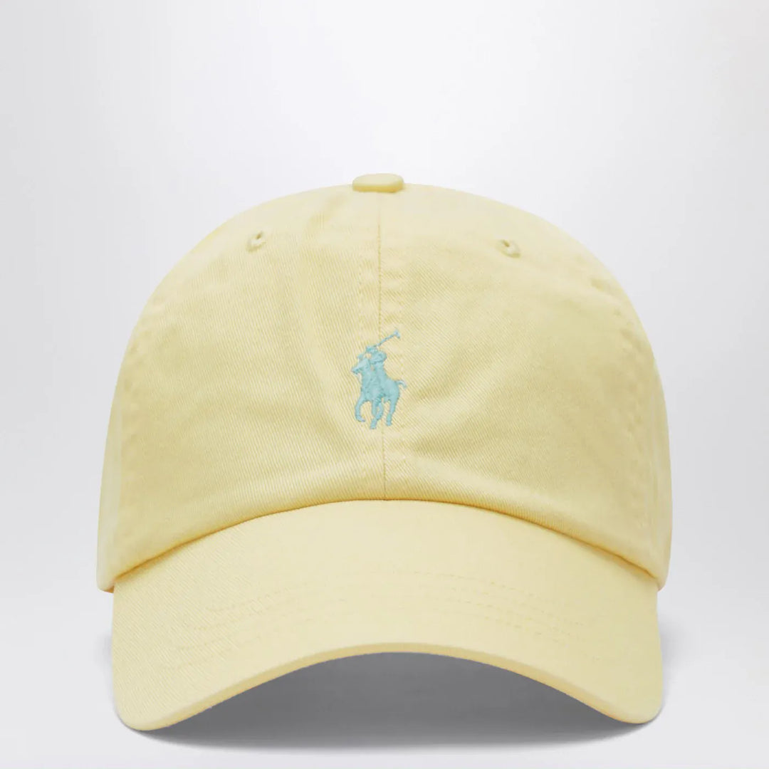 Polo Ralph Lauren - Yellow baseball cap with logo Brand Hats TU