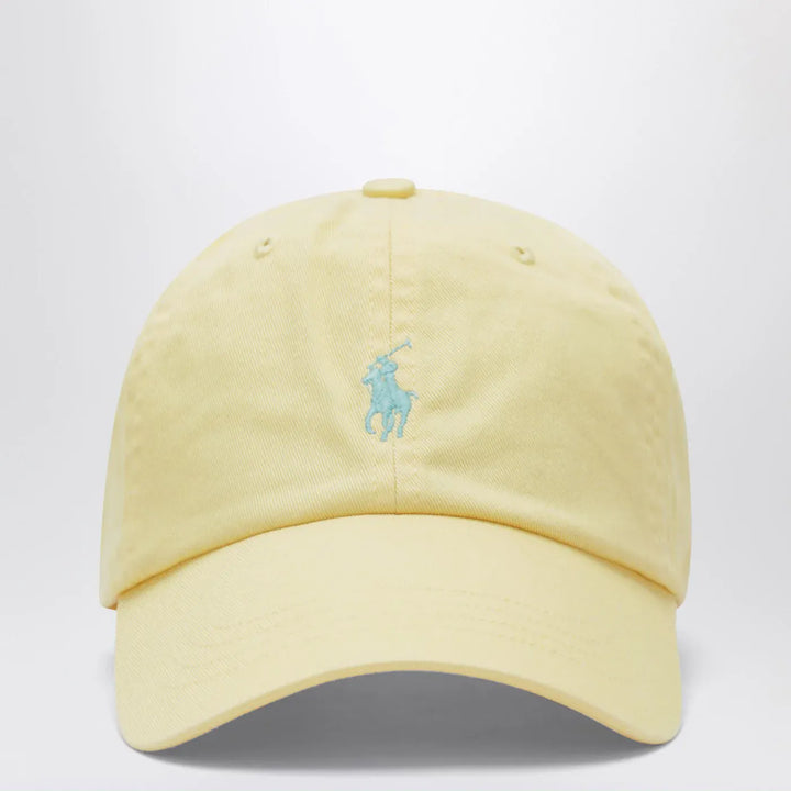 Polo Ralph Lauren - Yellow baseball cap with logo Brand Hats TU