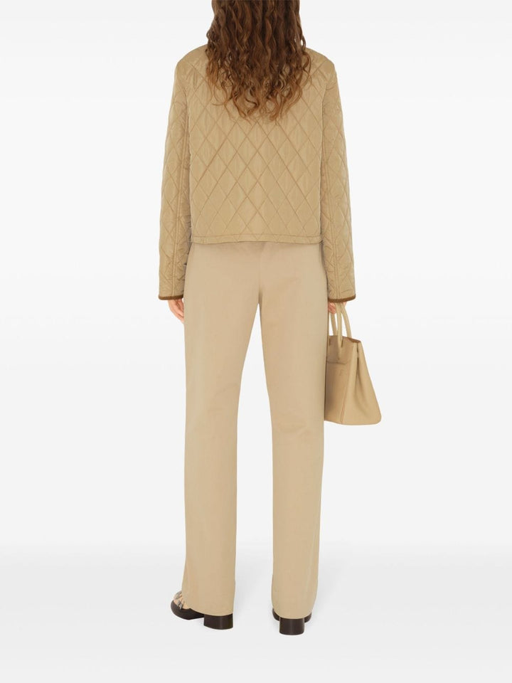 Burberry Jackets Burberry Jackets Beige Burberry Beige Quilted Jacket – Corduroy Collar & Timeless Style | ILG Brand