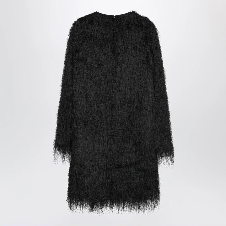 LouLou De Saison - Black Tina fringed dress Brand Jewelry