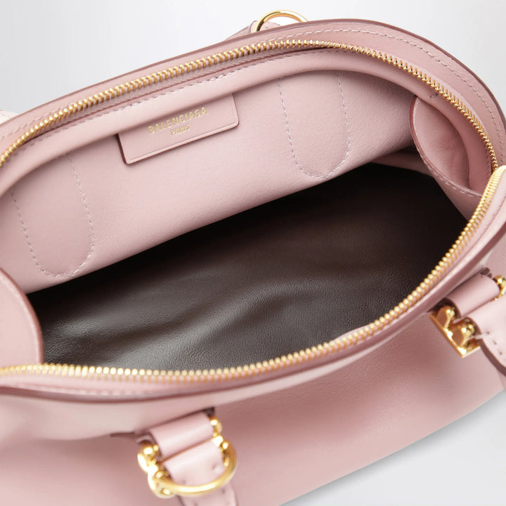 Balenciaga - Pink leather Bolero Mini bowling bag Brand Mini Bag U