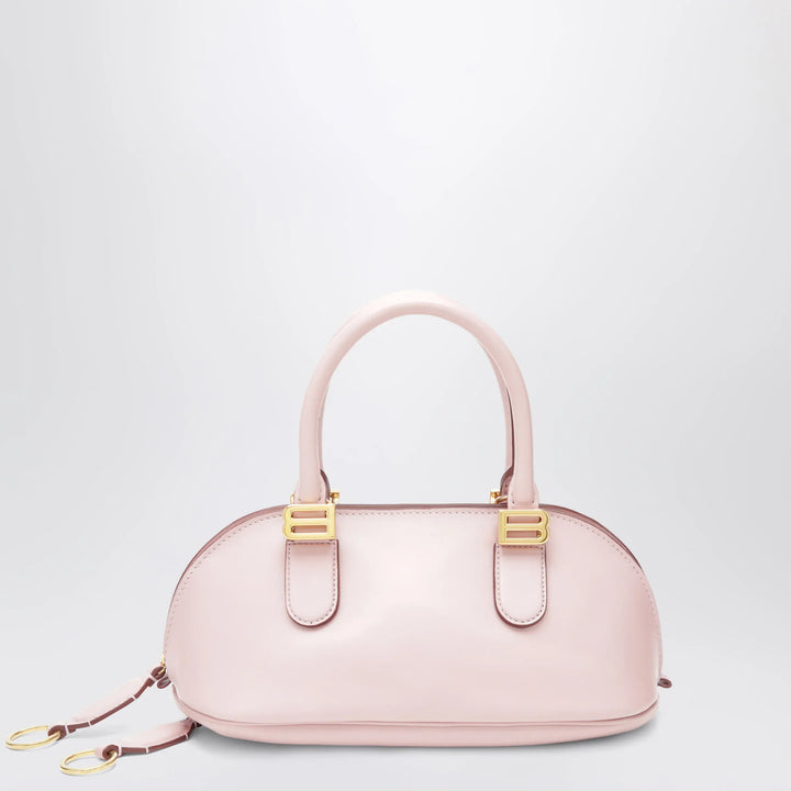 Balenciaga - Pink leather Bolero Mini bowling bag Brand Mini Bag U