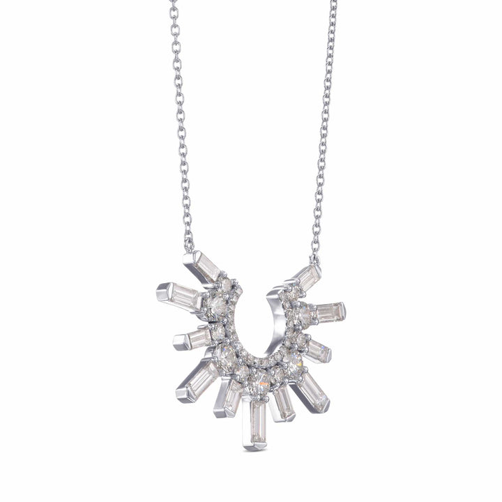 LEIBISH AURORA Diamond Pendant Brand Necklace