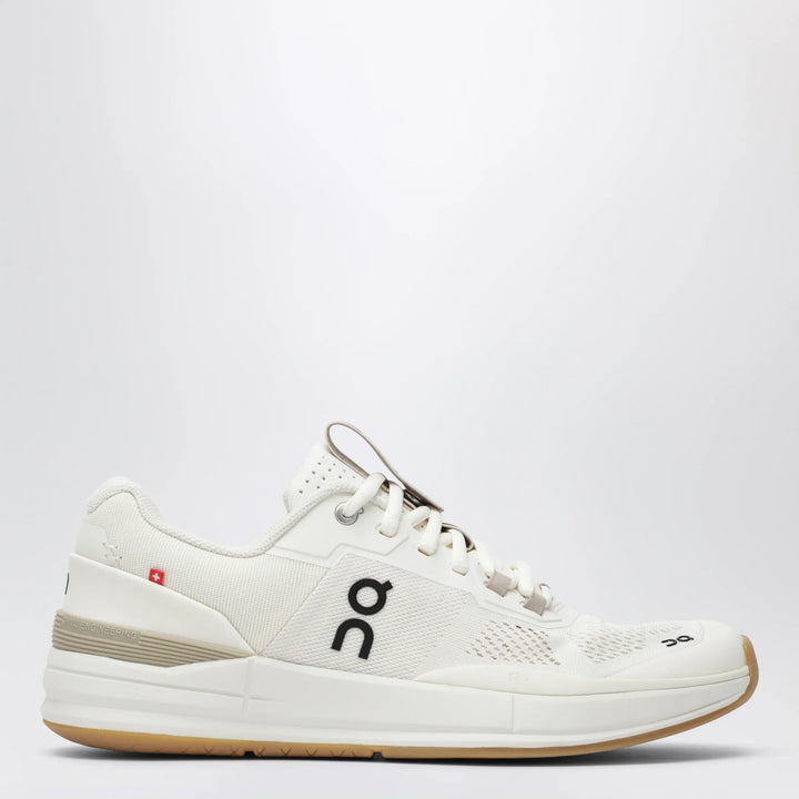 On - THE ROGER Pro tennis shoes in recycled polyester, ivory Brand 8 US