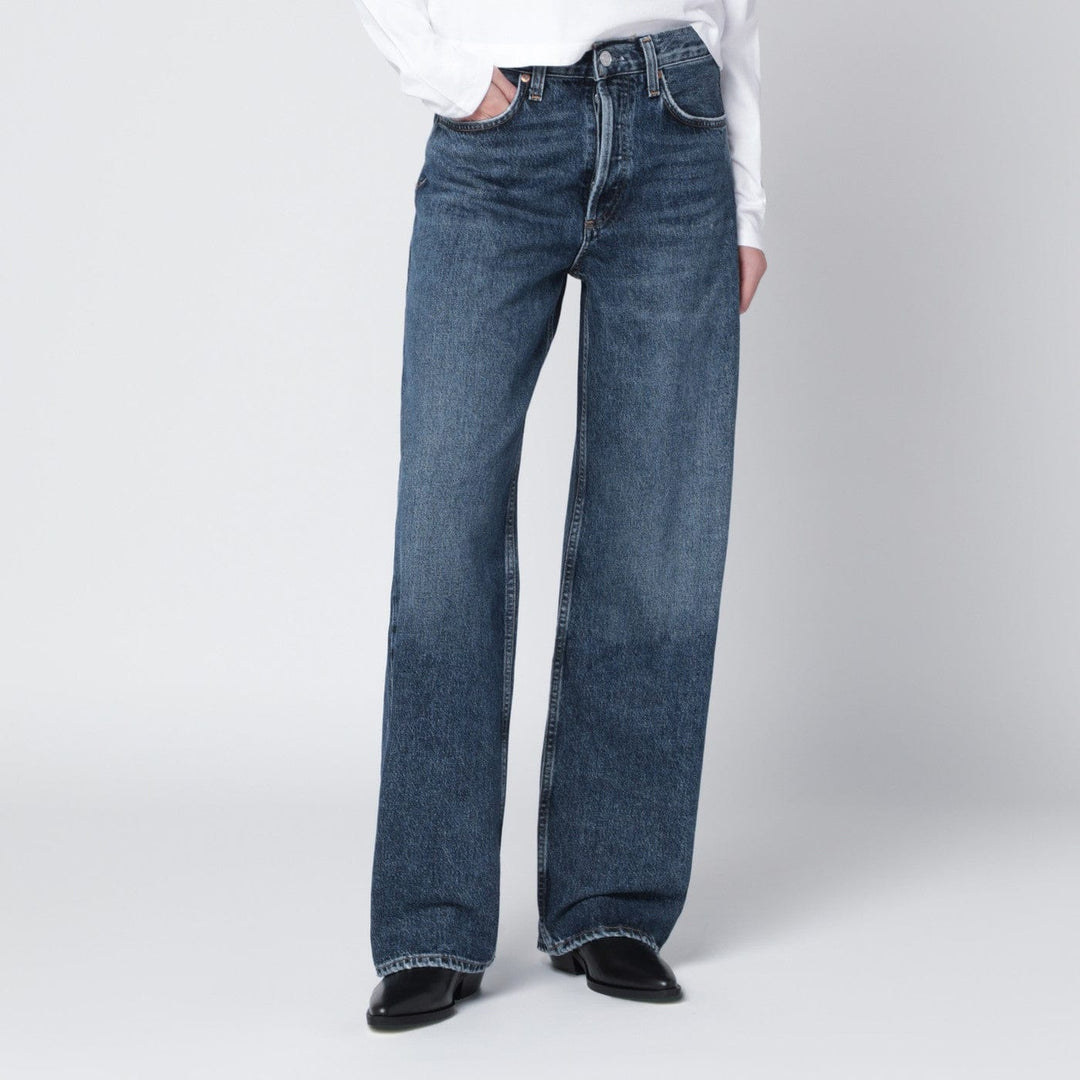 Pants AGOLDE - Blue regenerated denim jeans Brand