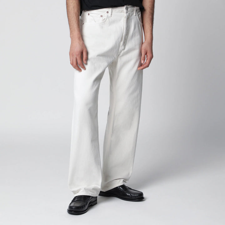 AGOLDE - White trousers in regenerated denim Brand Pants 30