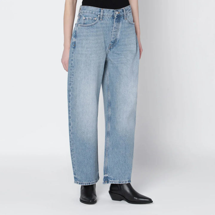 ANINE BING - Baltic-blue Fritz jeans Brand Pants