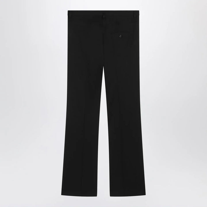 Balenciaga - Black regular fit tailored trousers Brand Pants 50 IT