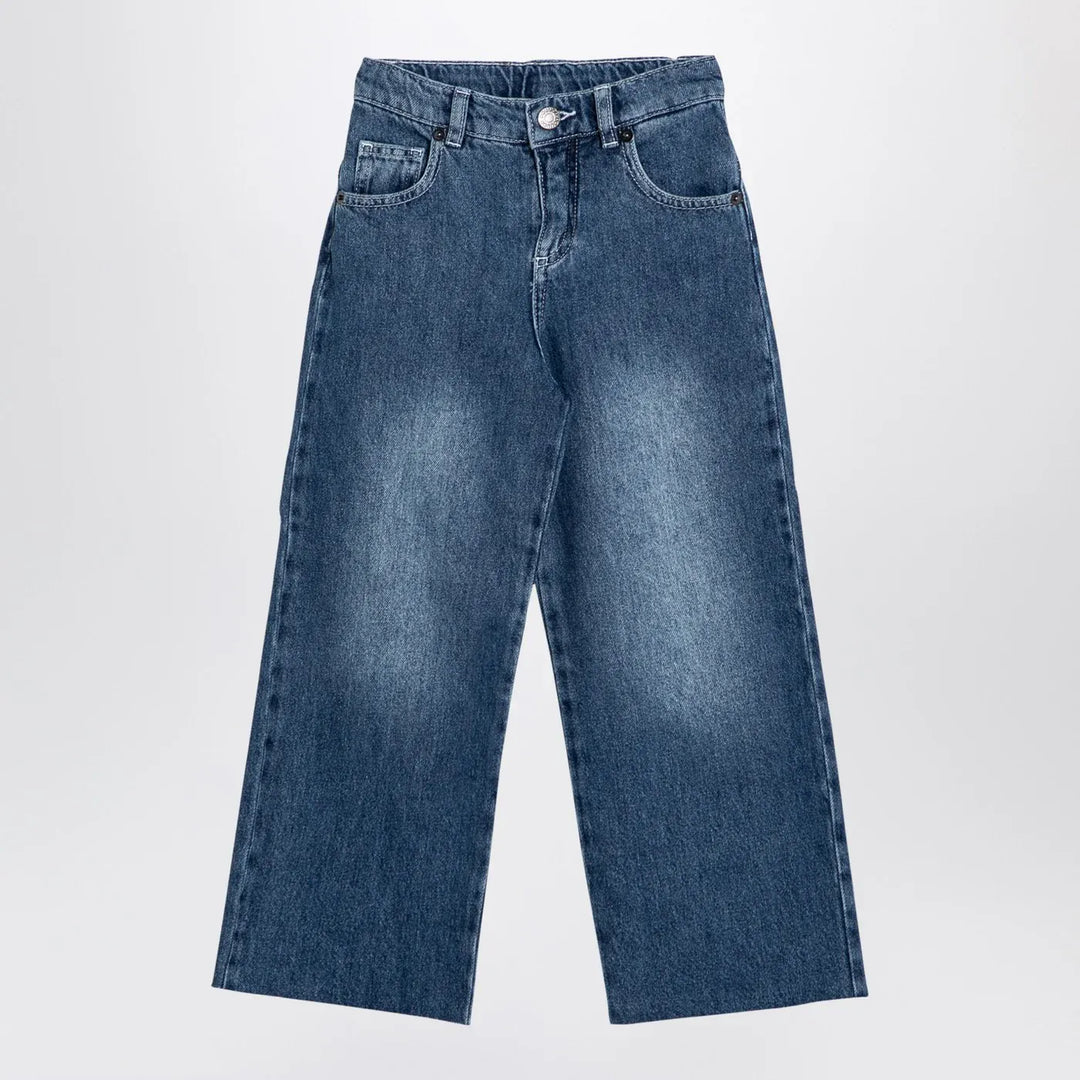 Douuod - Blue washed denim jeans Brand Pants 8