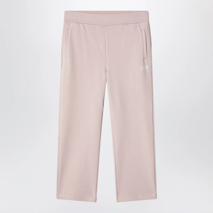 Golden Goose - Blush pink jogging trousers Brand Pants 8Y