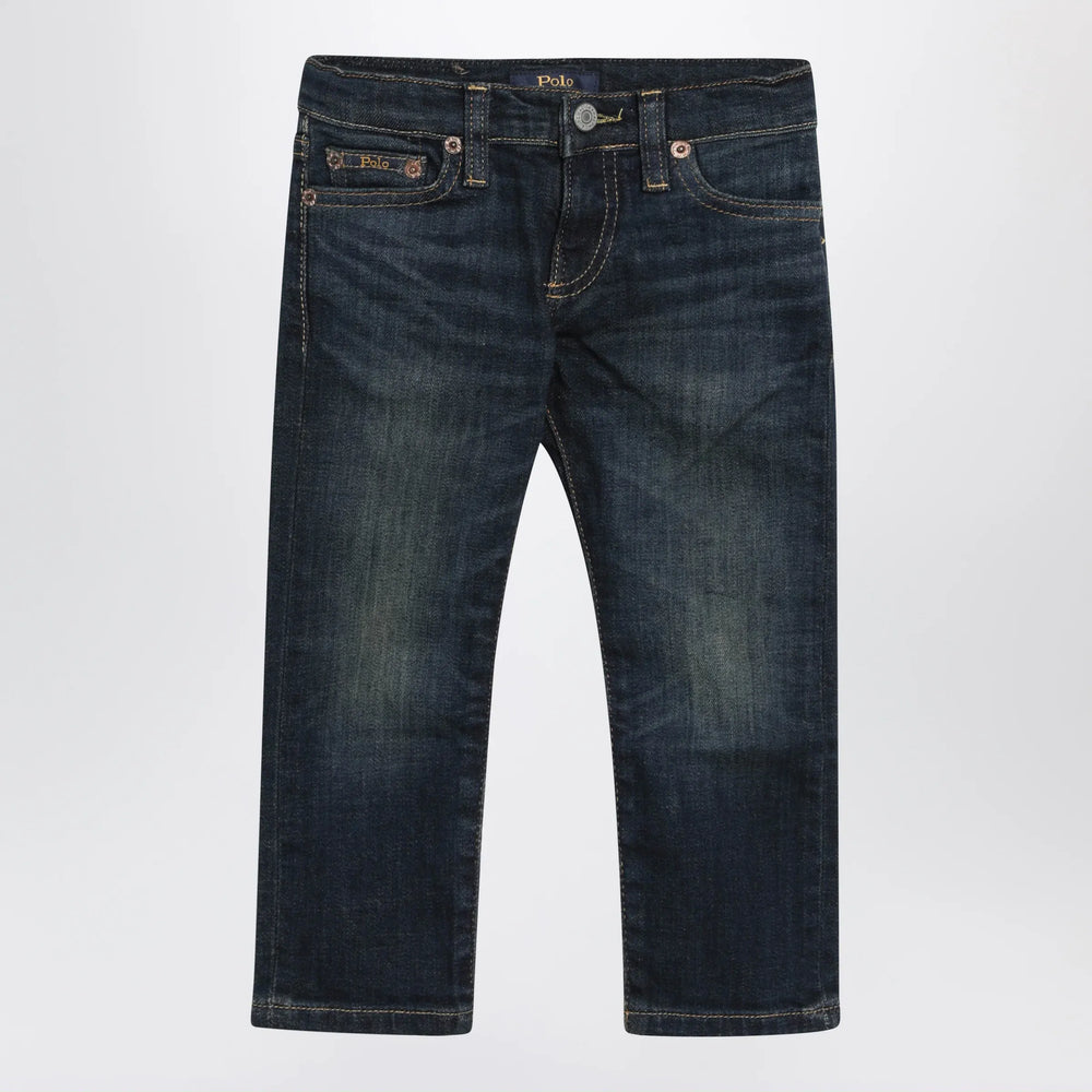 Polo Ralph Lauren - Dark blue washed-effect jeans Brand Pants 8