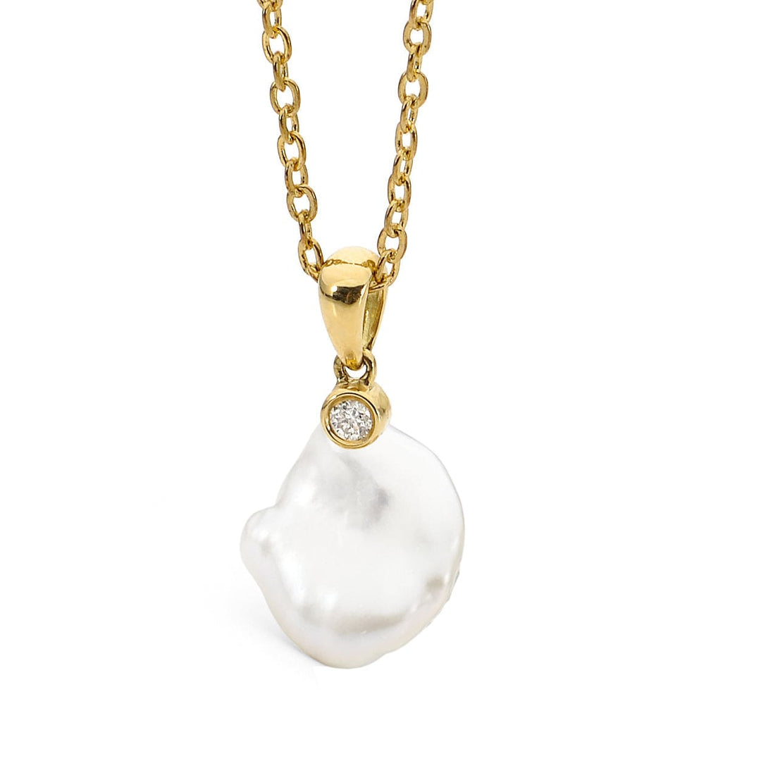 Ikecho Pearl Pendant Ikecho Keshi Diamond Pendant Brand