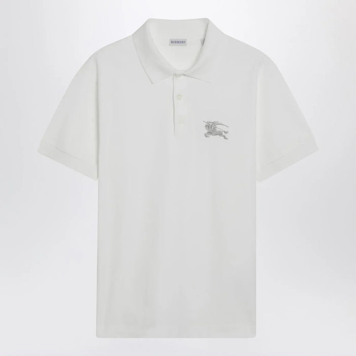Burberry - White cotton polo shirt Brand Polo Shirt M
