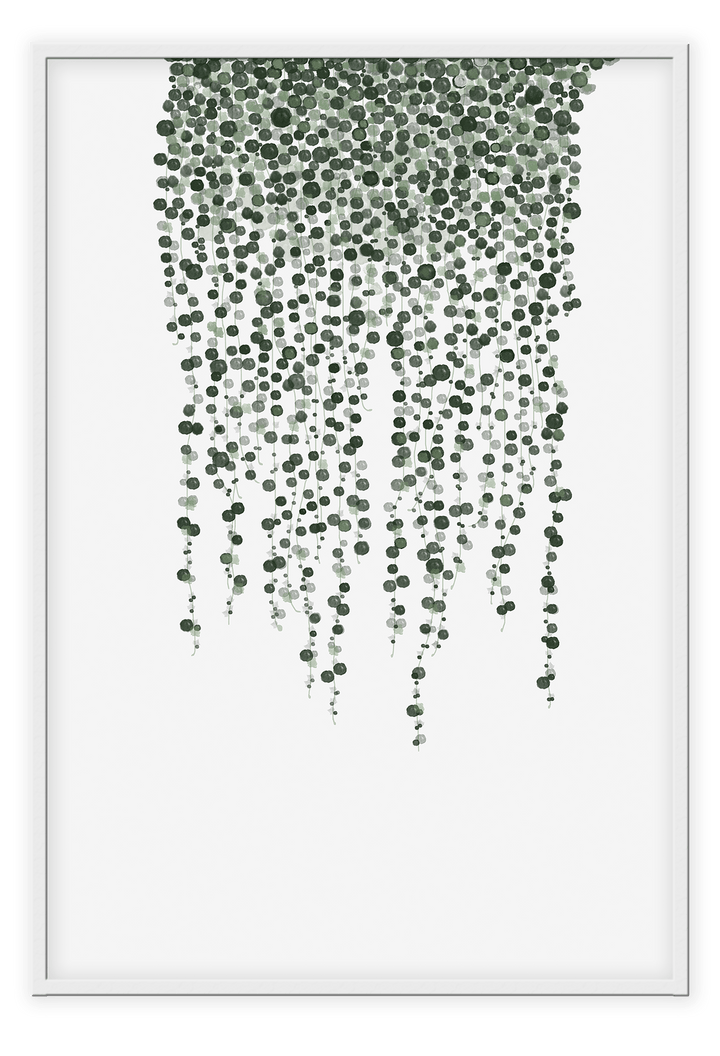 Canvas Print 50x70cm / White Botanica Botanica Framed Print Brand