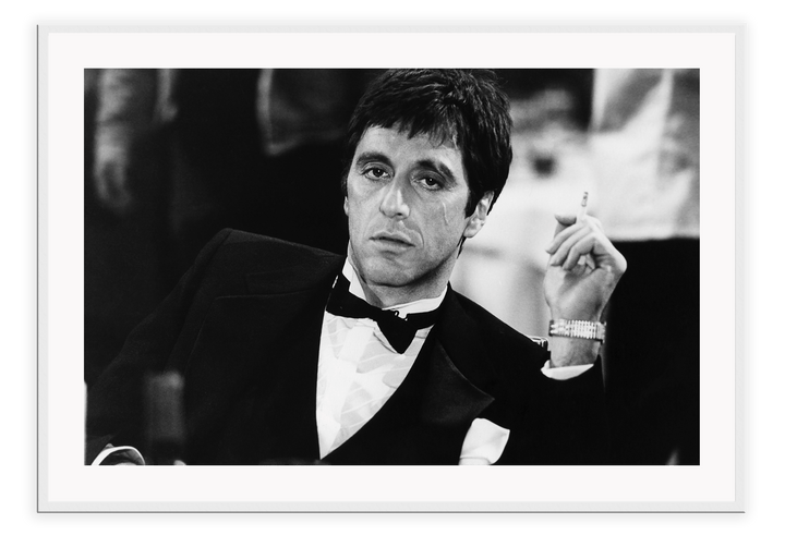 Canvas Print 50x70cm / White Pacino Pacino Wall Art : Ready to hang framed artwork. Brand