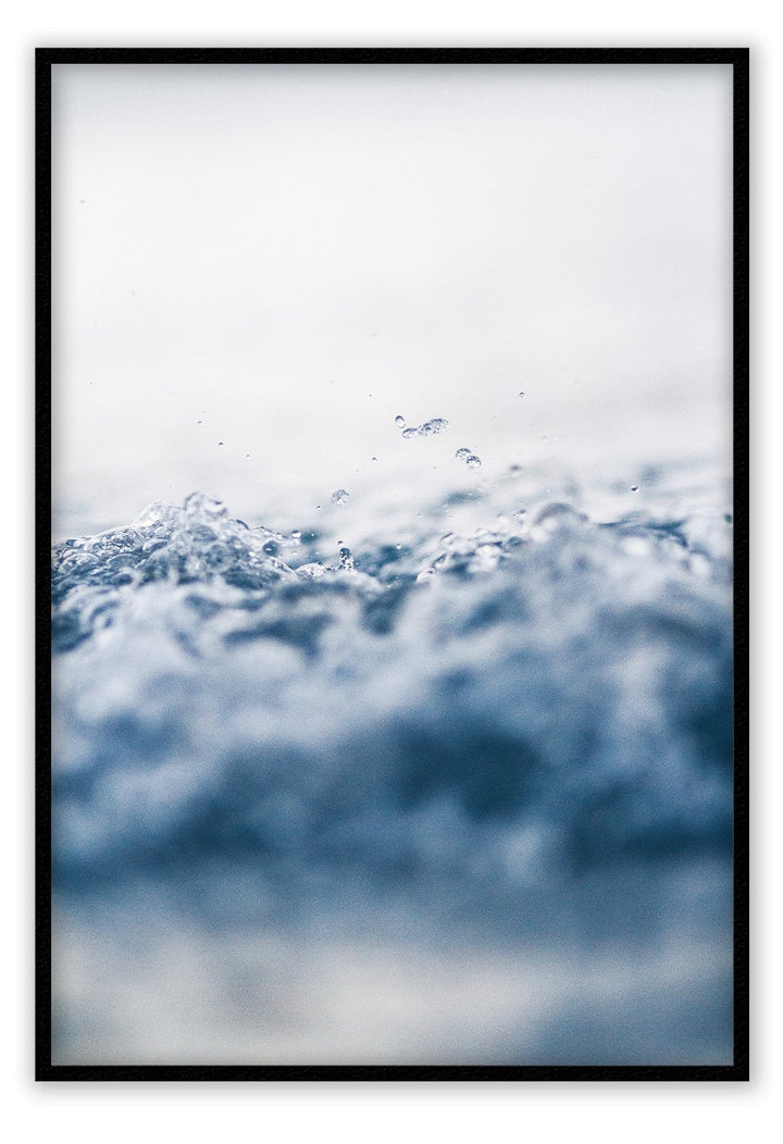 Canvas Print Splash Splash Wall Art : Ready to hang framed artwork. Brand