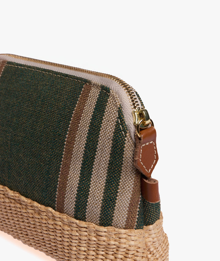 Satchel Bag My Style Bags Medium Antibes Pouch in Myrtle Green Brand