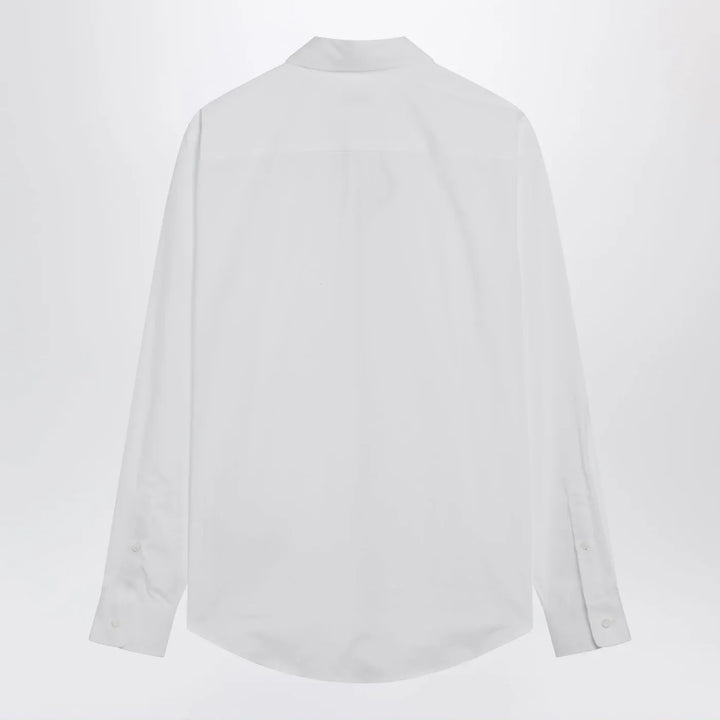 Burberry - White cotton poplin shirt Brand Shirt