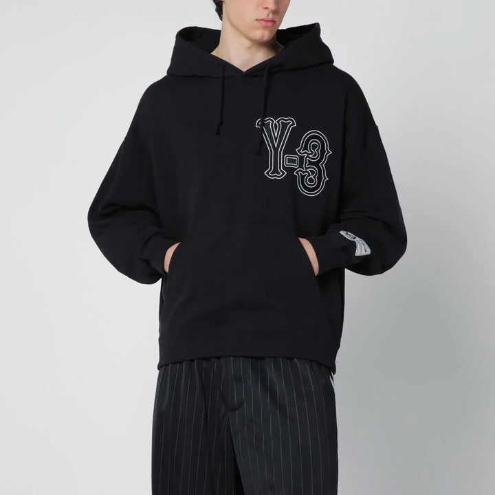 adidas Y-3 - Black Elite 5 GFX hooded sweatshirt Brand Shirts &amp; Tops L