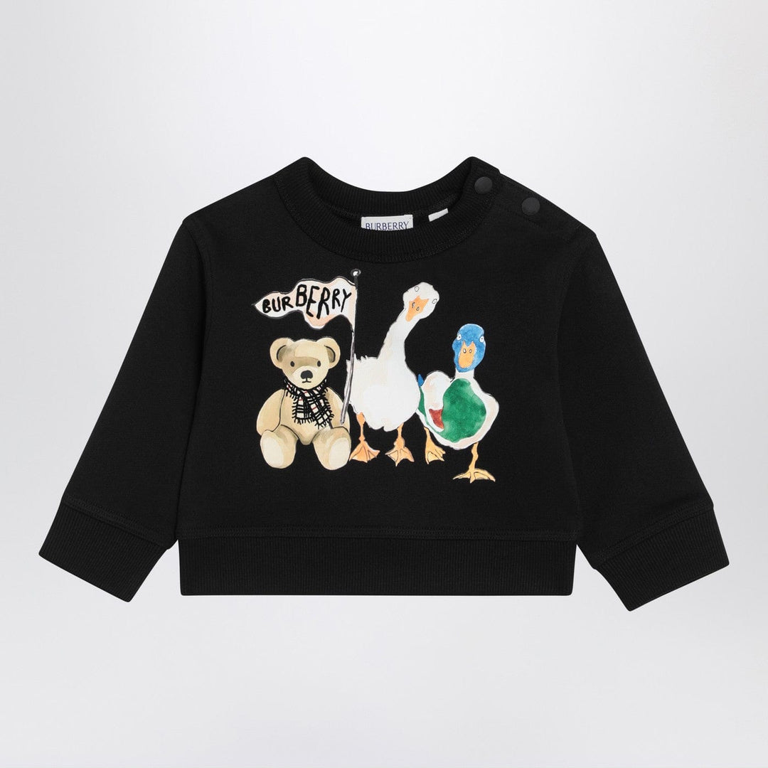 Shirts &amp; Tops 6 Burberry - Black sweatshirt with Thomas bear and friends Brand