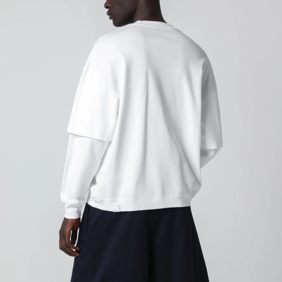 DARKPARK - White Troy Double-Sleeve T-Shirt Brand Shirts &amp; Tops