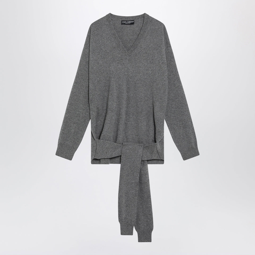 Shirts & Tops Dolce&Gabbana - Grey cashmere sweater Brand