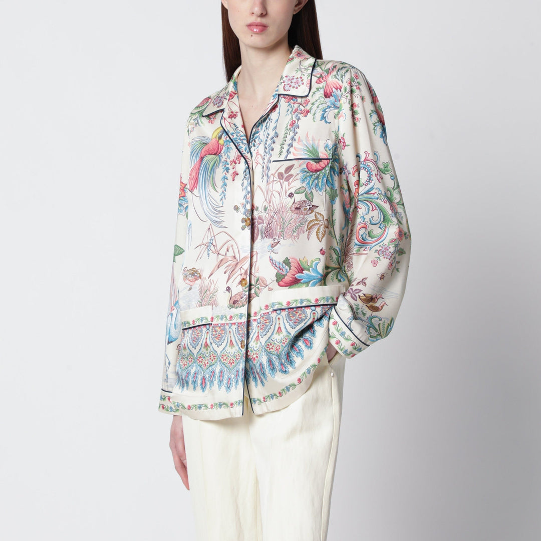 Shirts &amp; Tops ETRO - Floral print shirt in fluid twill Brand