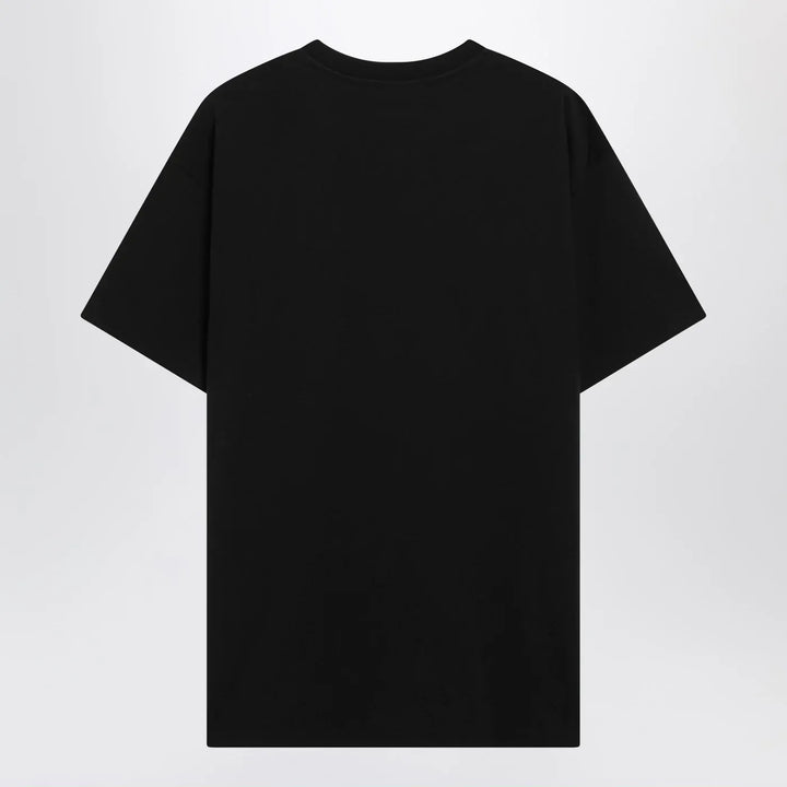 Givenchy - Black cotton T-shirt with logo patch Brand Shirts &amp; Tops